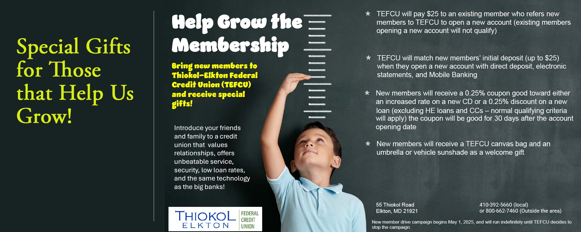 Get a gift when you help grow the membership